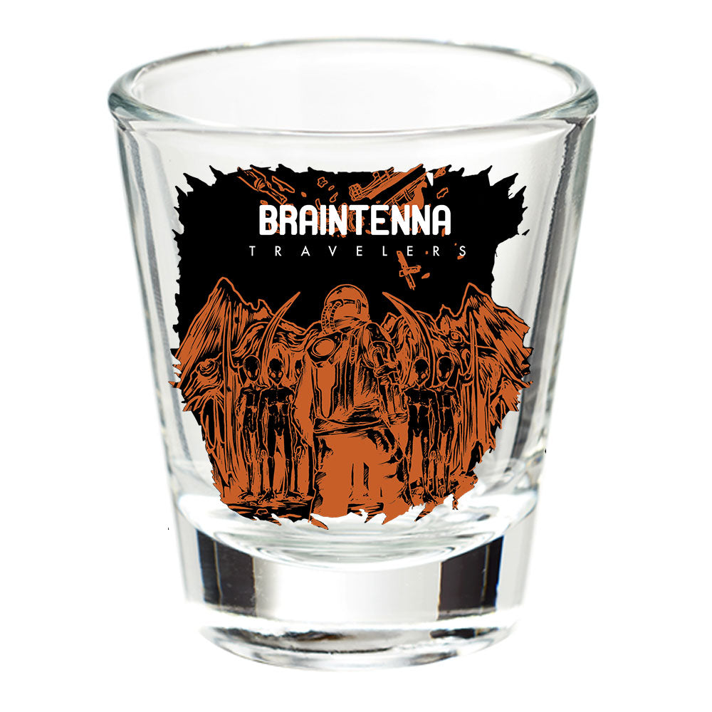 Travelers Shot Glass