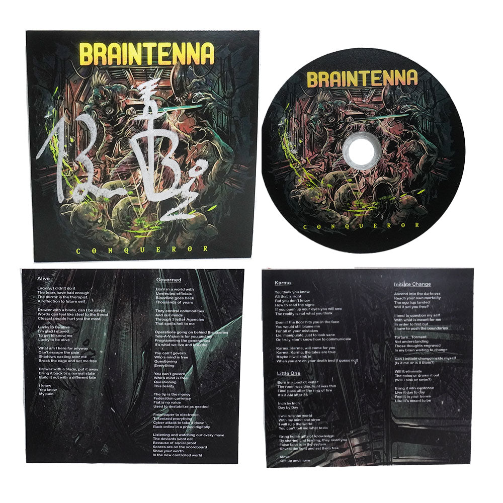 Conqueror CD - Signed