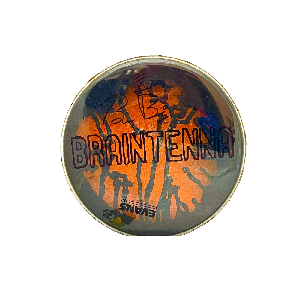 Signed Used Middle Tom Drum Head